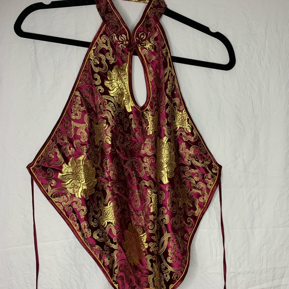 Halter Backless Top